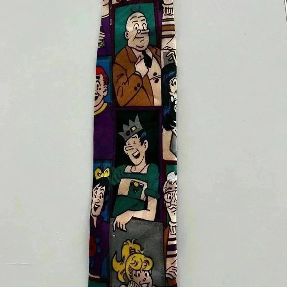 Vintage 1995 Archie Comic Publications, Inc. Cartoon Neck Tie by Lakeside AppaI - Picture 4 of 6